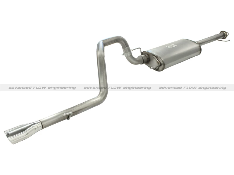 aFe MachFORCE XP Cat-Back 05-09 Lexus GX470 V8 4,7L 409SS mit ovalen polierten Endrohren Auspuffsystem