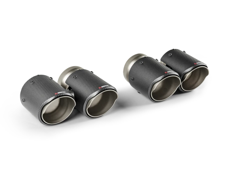 Akrapovic 2024+ BMW M5 (G90,G99) Round Carbon Fiber Tail Pipe Set