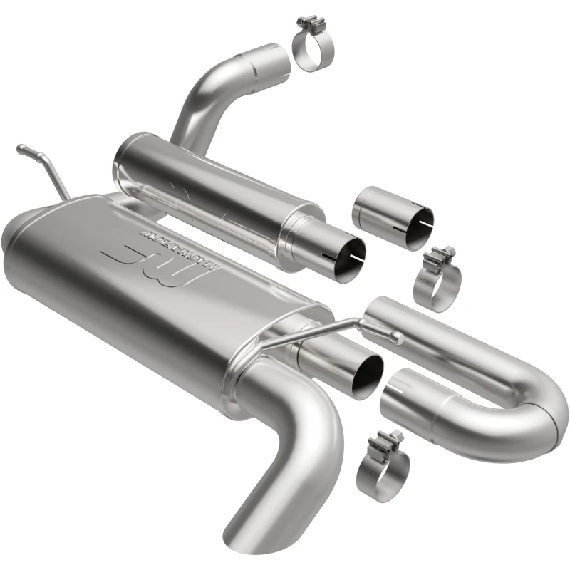 MagnaFlow 18-23 Jeep Wrangler JL 2.0L/3.6L Overland-Serie Axle-Back-Auspuffanlage