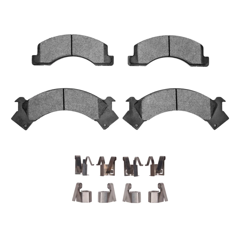 DFC 88-97 Chevrolet W3500 Gas Engine Front 4000 HybriDynamic Brake Pads and Hardware Kit