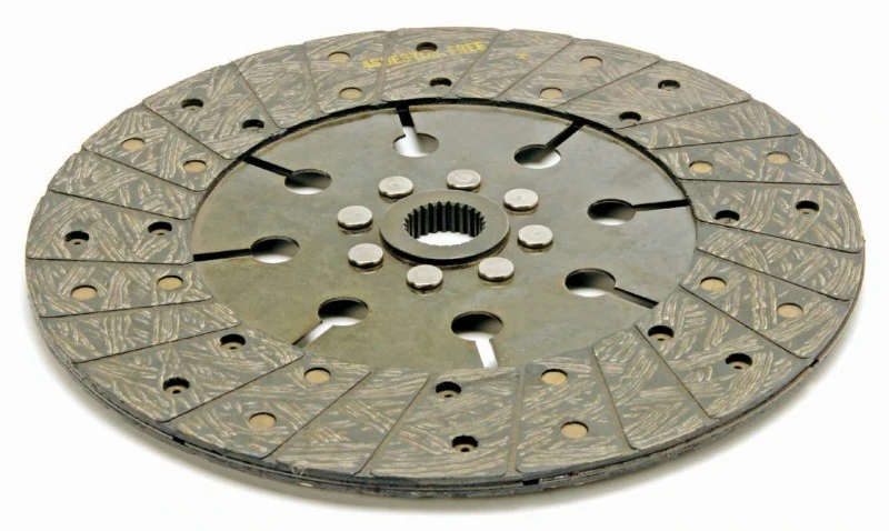 McLeod Disc 11 X 1-1/8 X 26 Spl Solid Hub Org/Brz Facing Vette Pull Clutch