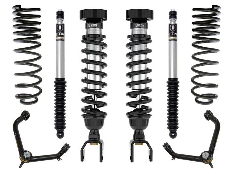 ICON 2019+ Ram 1500 2-3 Zoll Stage 2 Federungssystem mit Tubular Oberen Kontrollarmen