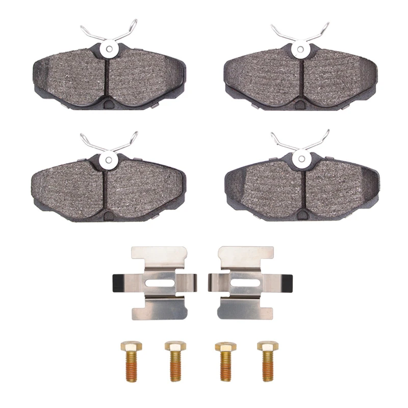 DFC 93-05 Ford Taurus (Excl SHO) Rear 4000 HybriDynamic Brake Pads and Hardware Kit