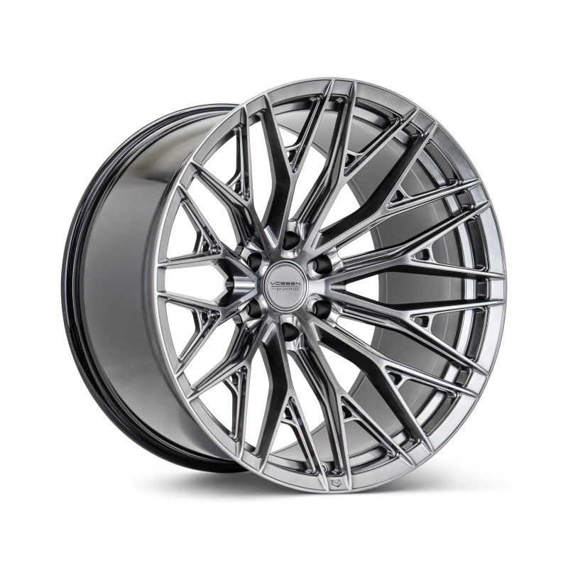 Vossen HFX-6 20x10 - 6x139.7 - ET-18 - Super Deep - 106.1 - Hyper Black Wheel