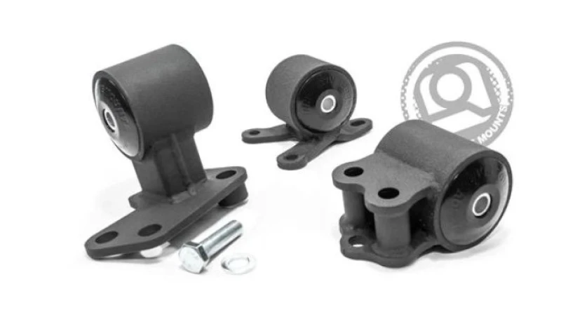 Innovative 92-95 Civic B/D Series Black Steel Mounts 60A Bushings