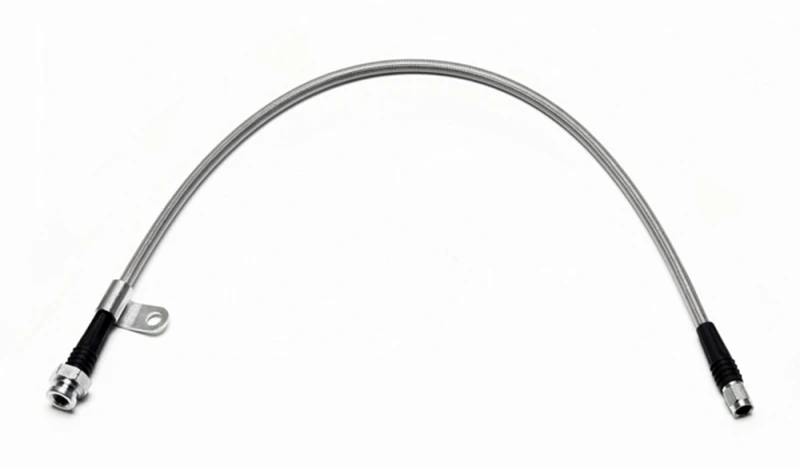 Wilwood flexline 24IN. OAL M10X1 to -3 W/BRACKET R/H