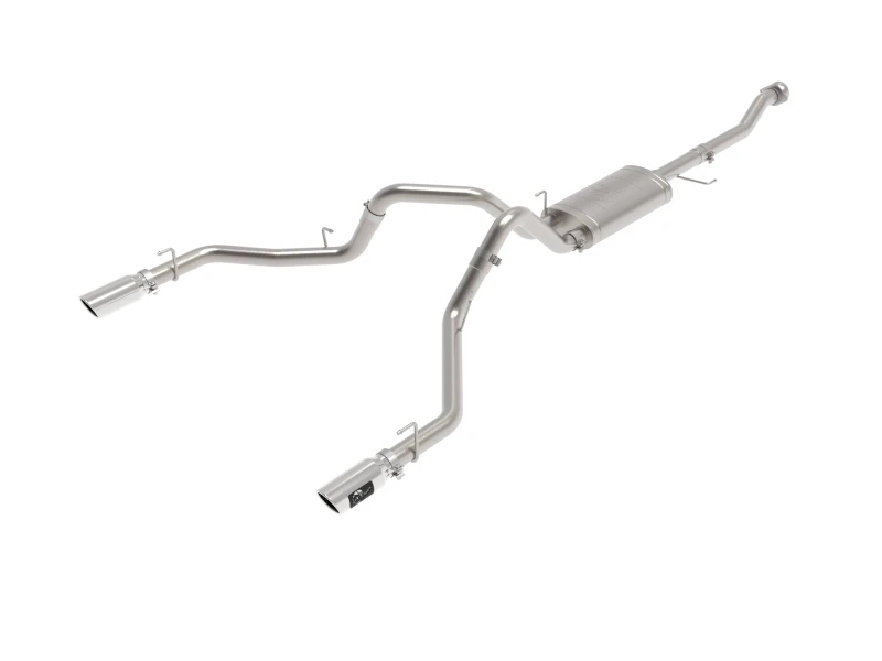 aFe 21-26 Ford F150 Tremor Vulcan Series 3IN 304SS Cat-Back Exhaust Dual Rear Exit w/Polished Tip