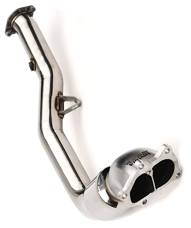 Invidia High Flow Downpipe mit Kat und zusätzlichem O2-Bung für 02-07 Subaru Impreza WRX/STI