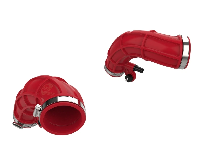 afe_55-20001-R-67cb8c0955580 aFe Power 22-24 Toyota Land Cruiser (J300) / 22-24 Toyota Tundra V6-3.4L (tt) Red Turbo Inlet Pipes