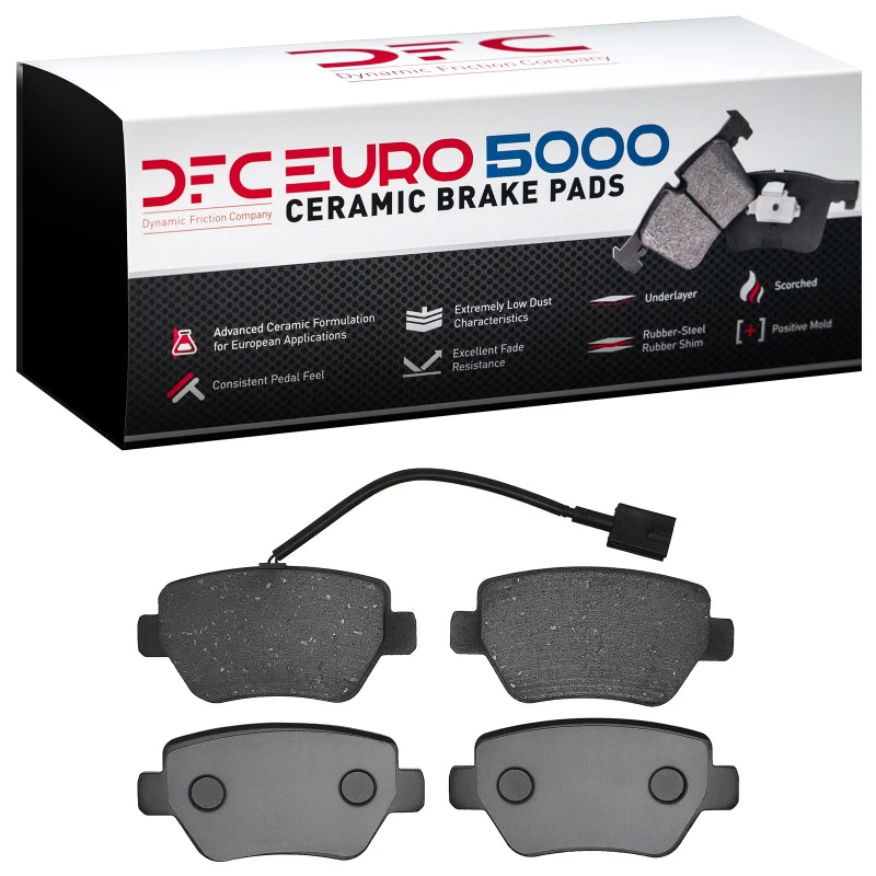 DFC 14-16 Maserati Ghibli Rear Euro 5000 Ceramic Brake Pads
