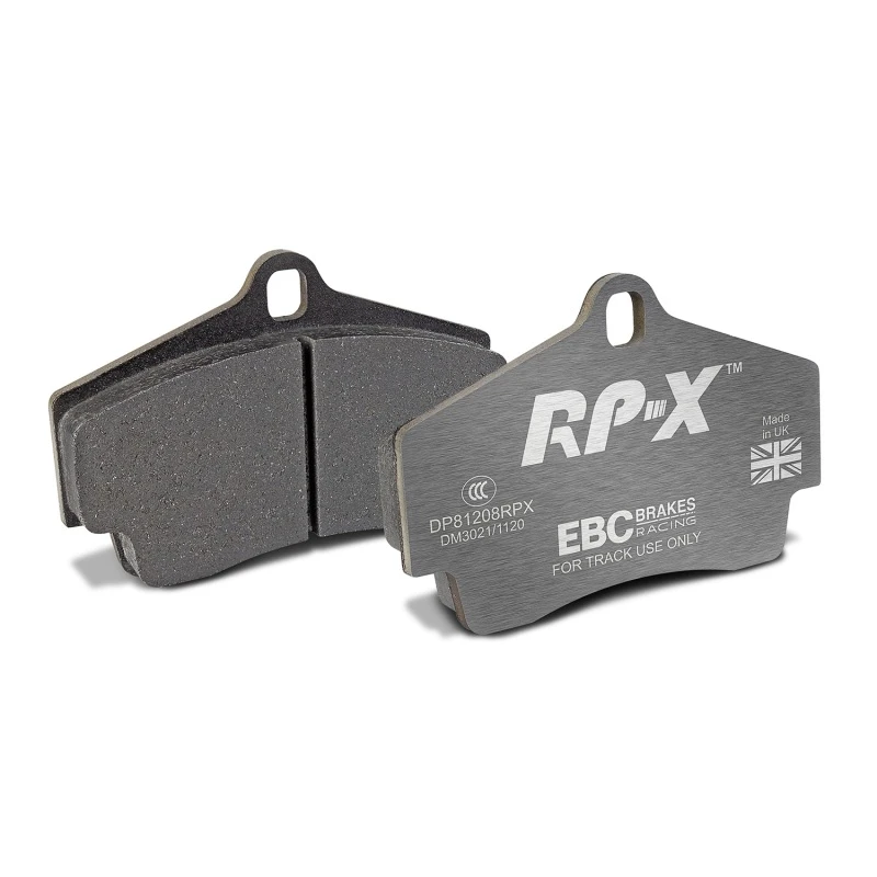 EBC Racing 98-05 Porsche 911 (996) Carrera 2 3.4L (Cast Iron Rotor Only) RP-X Rear Brake Pads