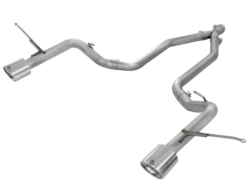 aFe MACHForce XP 14+ Jeep Grand Cherokee V6 3.0L (td) 2,5 Zoll DPF-Back 409SS Auspuff ohne Resonatoren