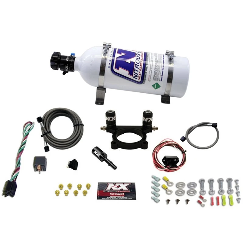 Nitrous Express Nitrous-Plate-Kit (35-100PS) mit 5lb-Flasche für 2013+ Subaru BRZ