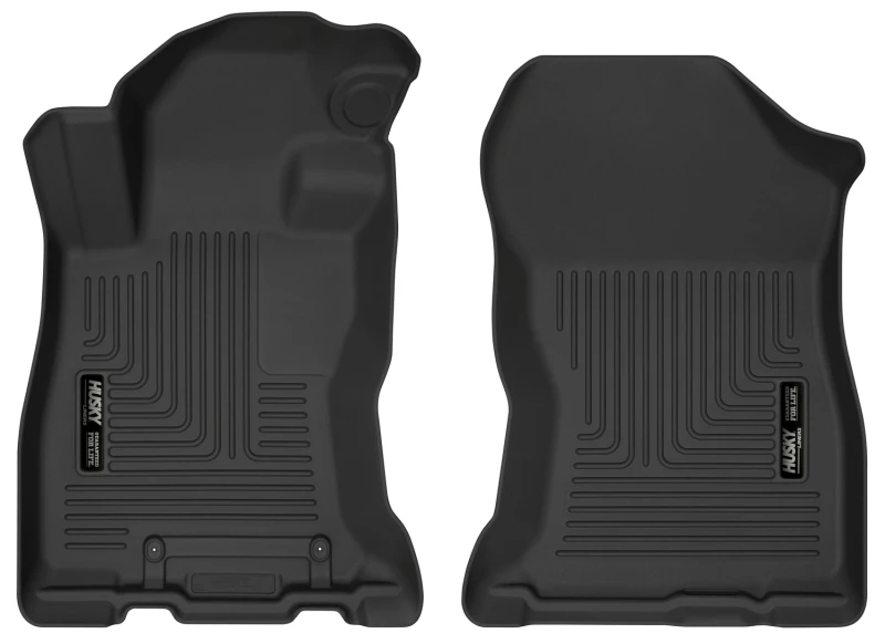 Husky Liners Black Front Floor Liners for 2019 Subaru Forester