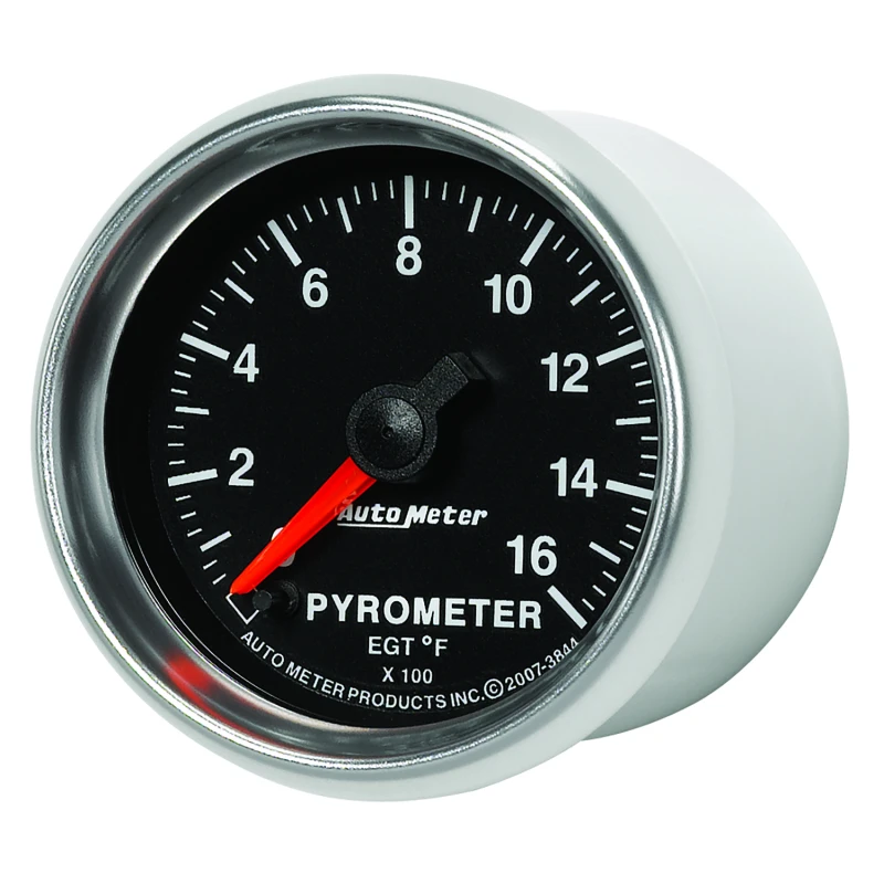 Autometer GS 0-1600 degree F Full Sweep Electronic Pyrometer Gauge