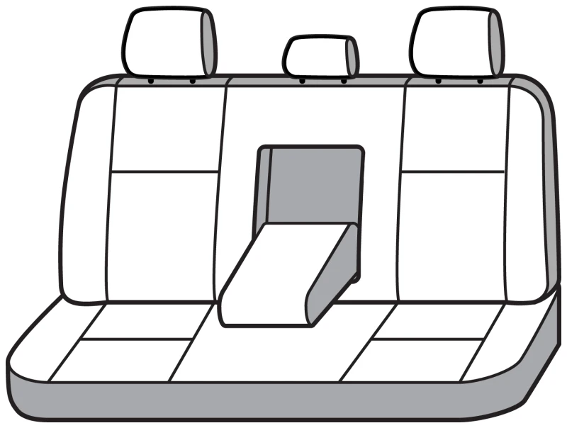 Covercraft 21-25 Lexus ES350 ES300 Polycotton SeatSaver Custom Second Row Seat Covers