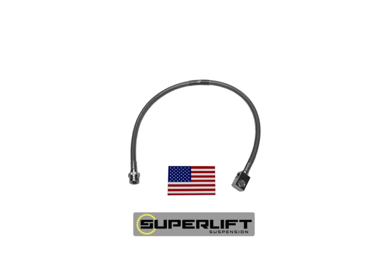 Superlift Bulletproof Bremsleitung für Jeep CJ mit 2–4 Zoll Lift