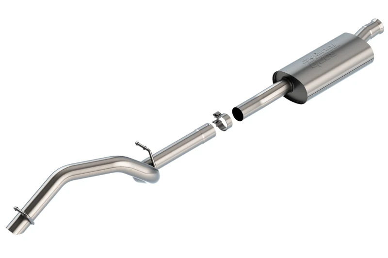 Borla 18-20 Jeep Wrangler JLU 2.0L I4 Climber Turn Down Exit Cat-Back Auspuff