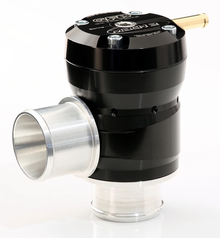 GFB Mach 2 TMS Recirculating Diverter-Ventil - 33mm Einlass/33mm Auslass für Mitsubishi EVO I-X