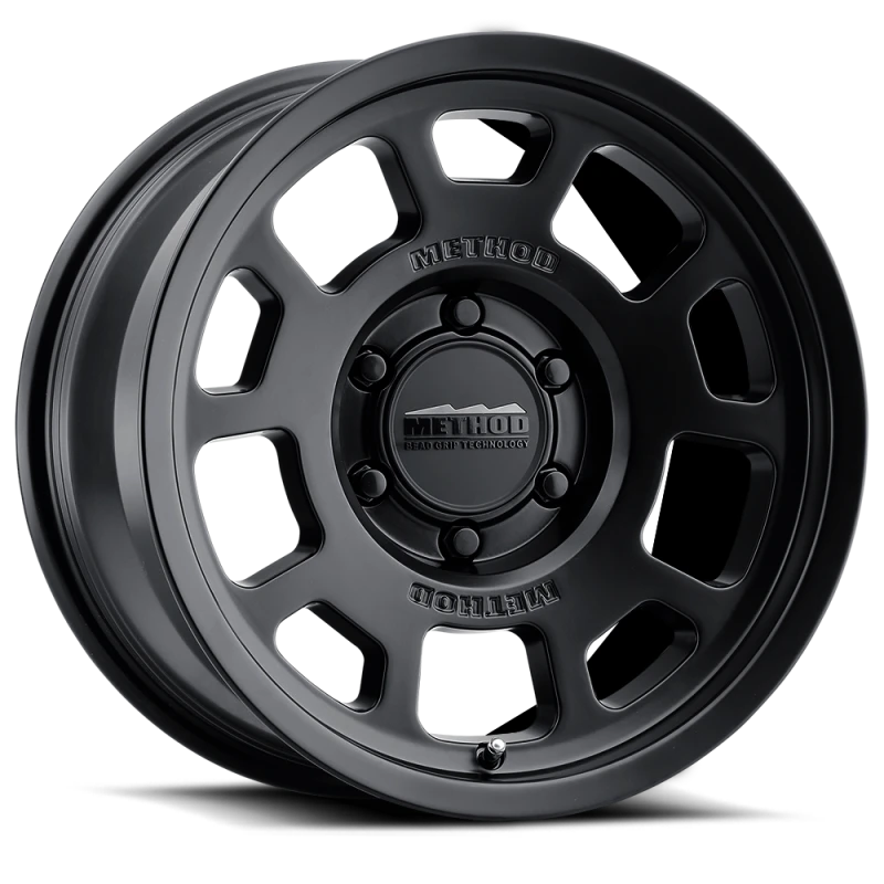 Method MR705 17x8.5 0mm Offset 5x5 71.5mm CB Matte Black Wheel