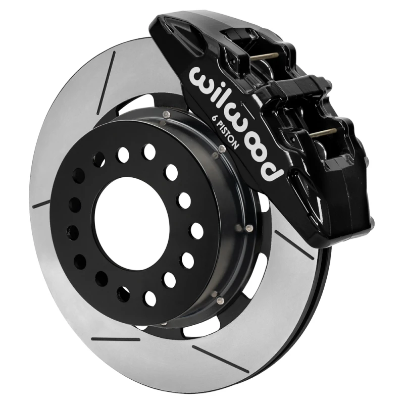 Wilwood Ford Mustang II Dynapro Front Brake Kit w/ 12.19in Slotted Rotor - Black