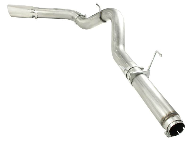 aFe MACHForce XP 5 Zoll DPF-Rück 409SS Auspuff Dodge Diesel Trucks 07.5-12 L6-6.7L (td) Polierte Spitze