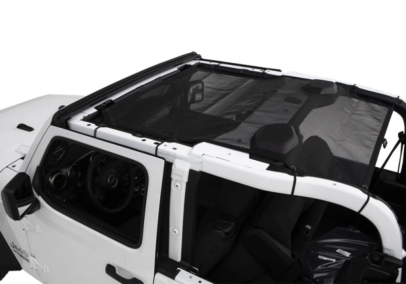 Rampage Mesh Shade Top for Jeep Wrangler JL