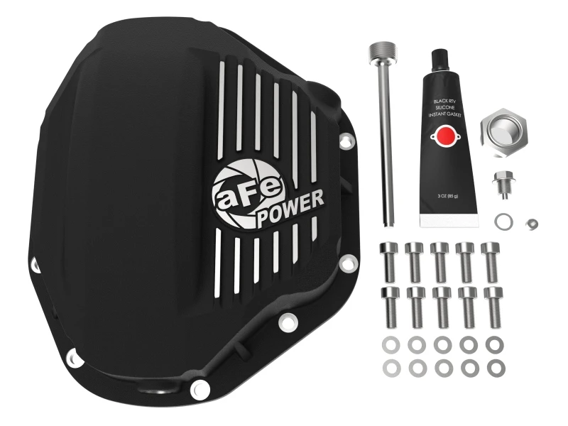 aFe Power Cover Diff Rear Machined COV Diff R Dodge Diesel Trucks 94-02 L6-5.9L (td) Machined