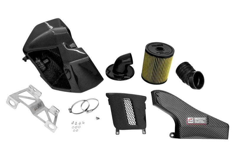AWE Tuning Audi B9 SQ5 3.0T AirGate Carbon-Faser-Luftansaugung mit Deckel