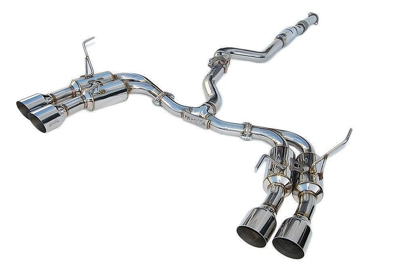 Invidia Gemini R400 Single Layer Quad Stainless Steel Tip Cat-Back Exhaust