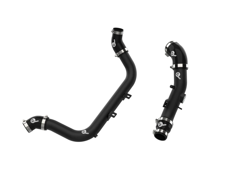 aFe BladeRunner Aluminium Heiß- und Kaltladungsrohr-Kit Schwarz 17-20 Hyundai Elantra GT L4-1.6L (t)