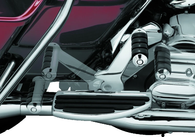 Kuryakyn Verstellbare Sozius-Fußrasten für 2007–2009 Harley-Davidson Touring