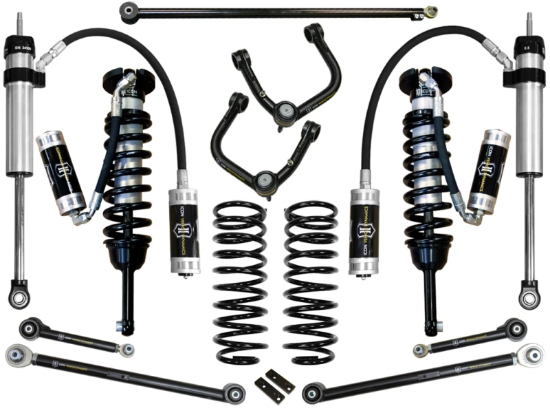 ICON 2010+ Toyota FJ/4Runner 0-3,5 Zoll Stage 6 Federungssystem mit Tubular Uca