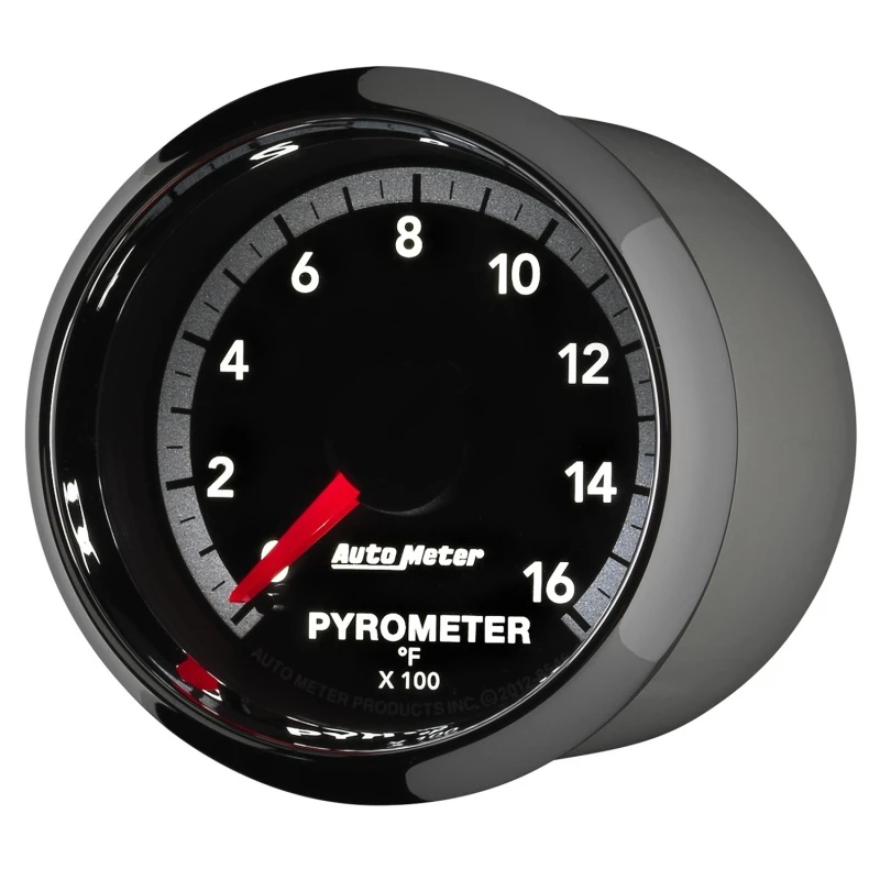 Autometer Gen4 Dodge Factory Match 52,4 mm Voll- Sweep-Elektronik 0-1600 Grad F EGT/Pyrometer Anzeige