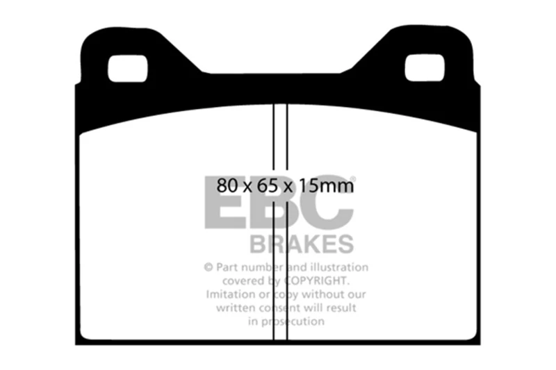 EBC Ultimax Rear Brake Pads for 18-21 Mitsubishi Outlander