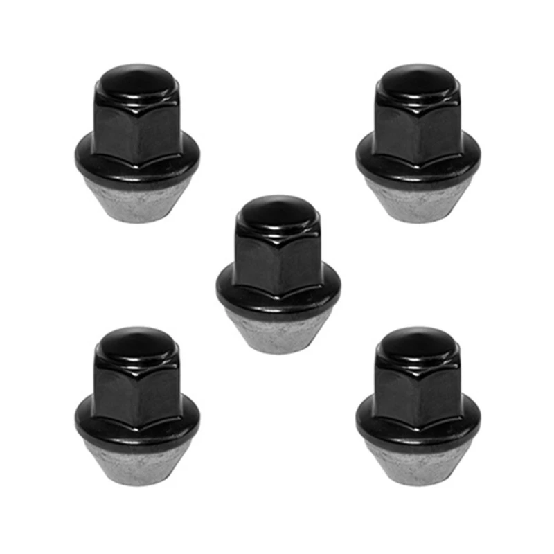 Ford Racing 15-17 Mustang Schwarzes Radmuttern-Set (5 Radmuttern)