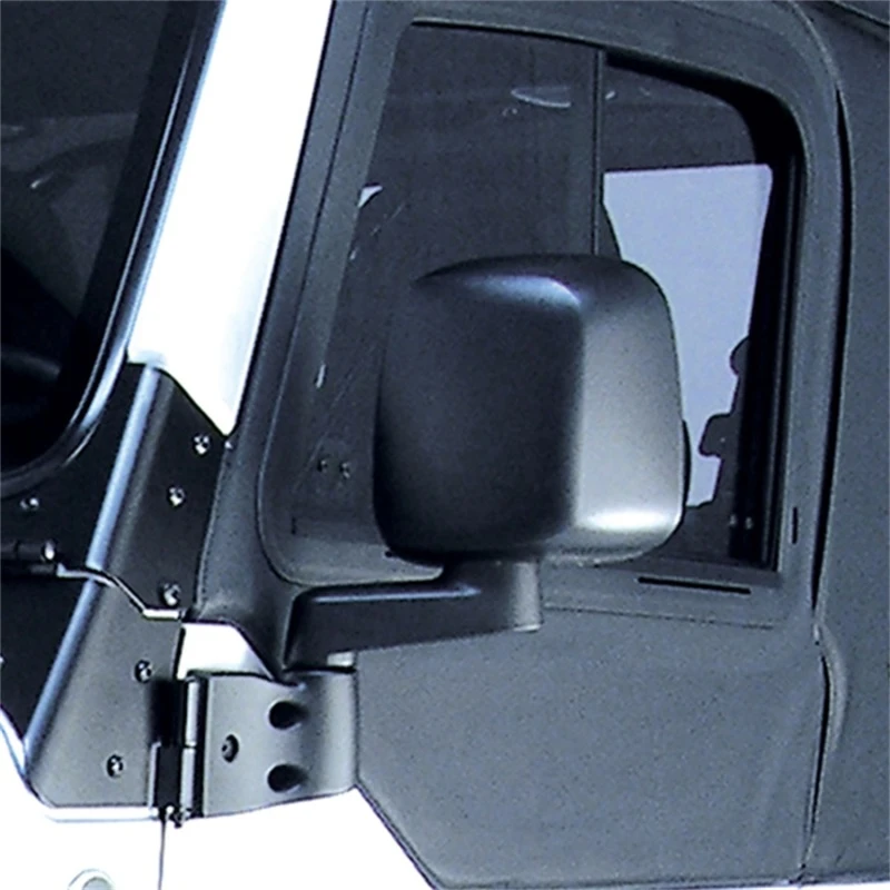 Omix Türspiegel Schwarz Links- 87-06 Jeep Wrangler