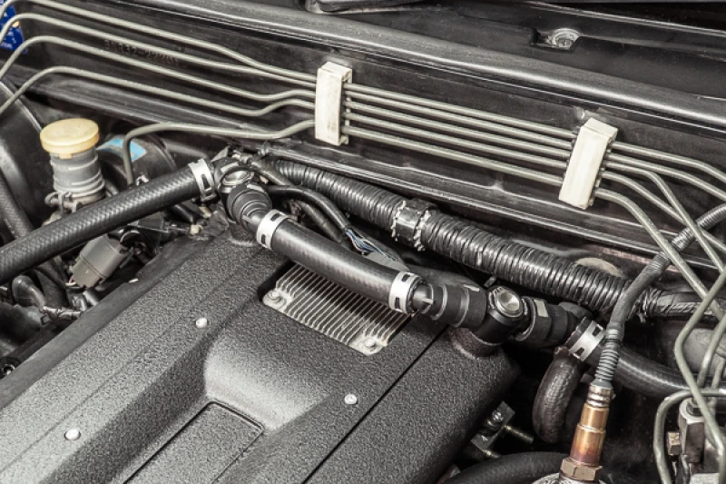 Radium Engineering Doppel-Fangbehälter-Kit Nissan R32 Skyline GT-R Fluid Lock