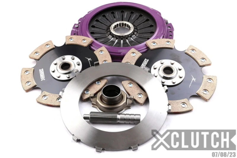 XClutch 9in Twin Solid Ceramic Multi-Disc Service Pack for Subaru