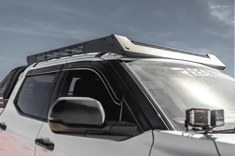 Go Rhino 22-23 Toyota Tundra CrewMax Ceros Low Profile Roof Rack - Tex. Blk