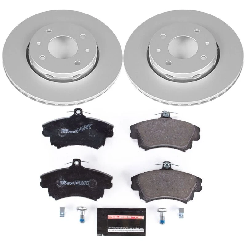 Power Stop 00-04 Volvo S40 Front Euro-Stop Brake Kit