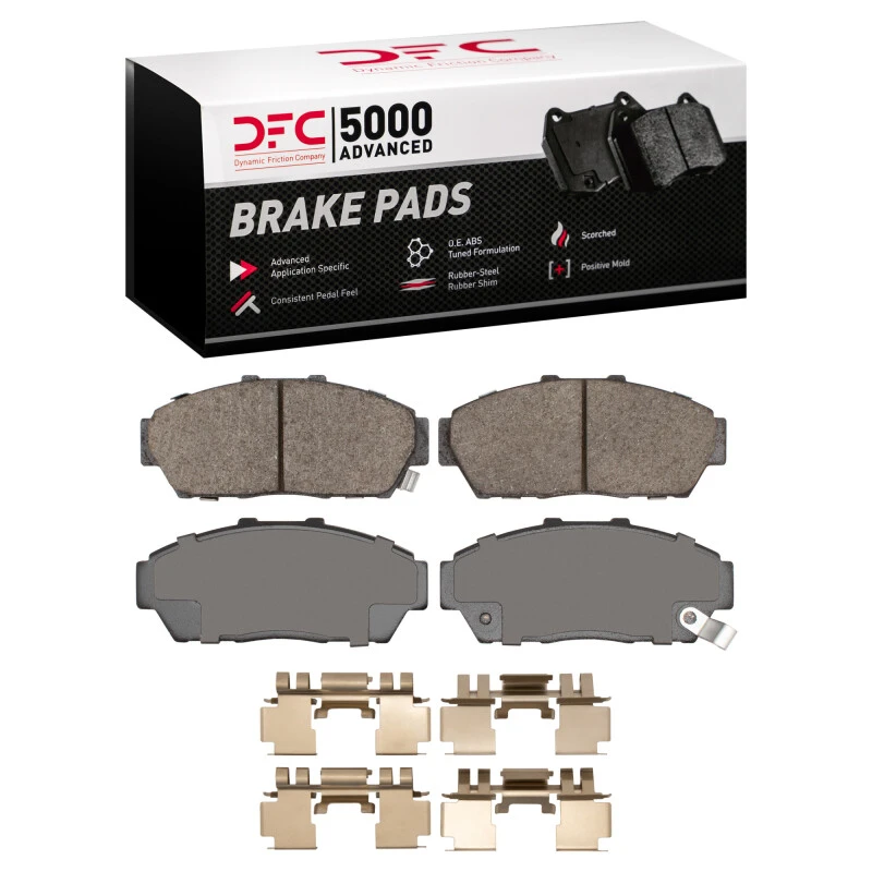 DFC 93-01 Acura Integra Front 5000 Advanced Ceramic Brake Pads and Hardware Kit
