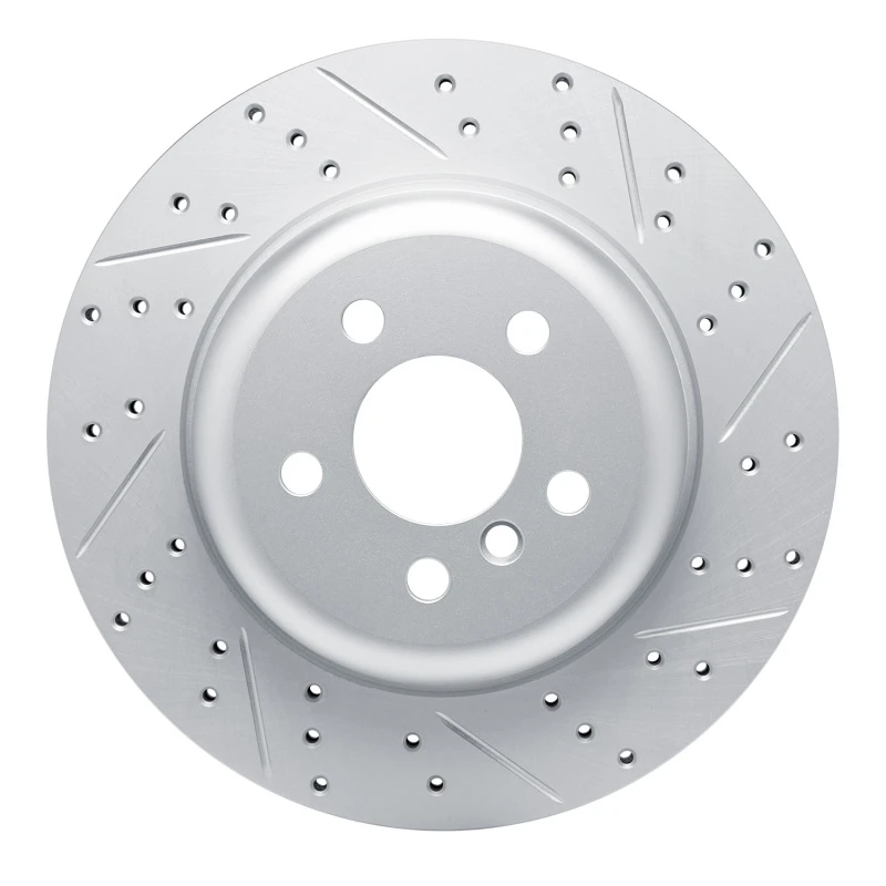 DFC 17-26 BMW X4 Left Rear Drilled & Slotted Geoperformance Rotor
