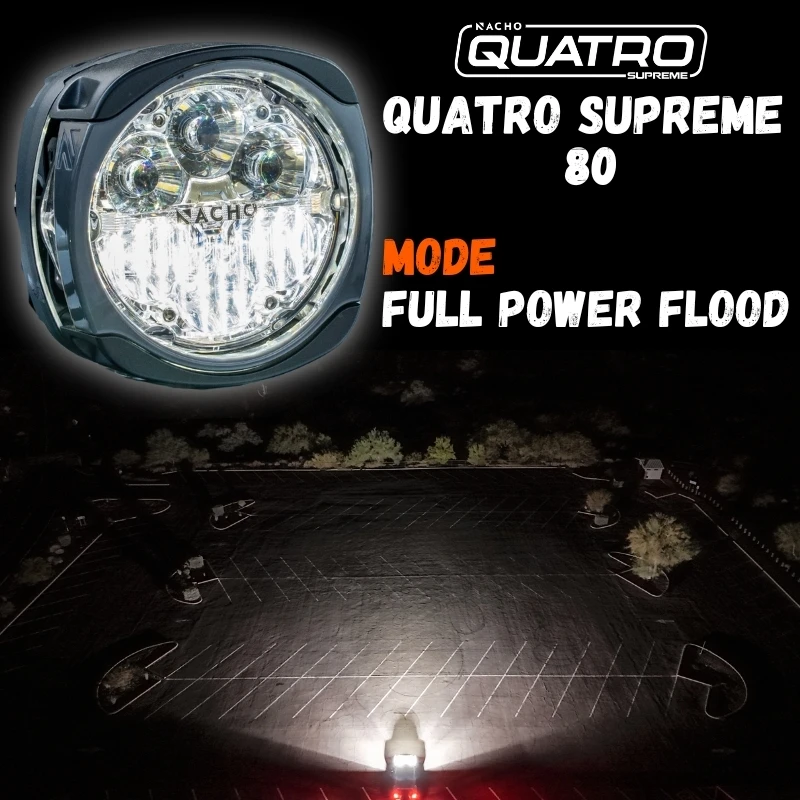 Nacho Lighting Quatro Supreme 80 Lights