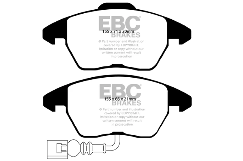 ebc_DP31945C-67932027d264a EBC 07-09 Audi TT 2.0 Turbo Ultimax2 Front Brake Pads