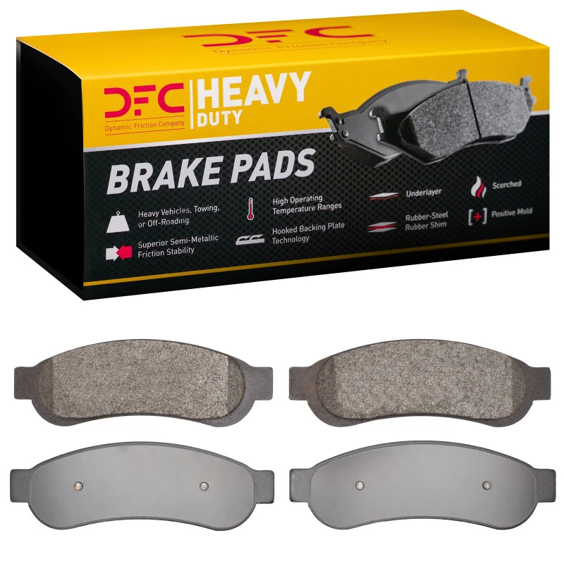 DFC 10-12 Ford F-250 4WD (Super Duty) Rear Heavy Duty Pads - Semi Metallic