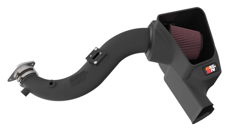 K&N 2024 Ford Mustang Ecoboost L4-2.3L F/L Turbo Aircharger - Kaltluft-Ansaugsystem
