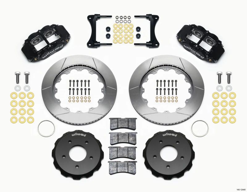 Wilwood Narrow Superlite 4R Vordere Bremsanlage 14,00 Zoll 2007- Jeep Wrangler