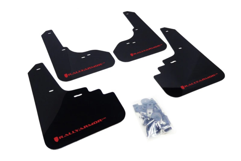 Rally Armor Black UR Mud Flap w/Red Logo for 05-09 Subaru Legacy/Outback