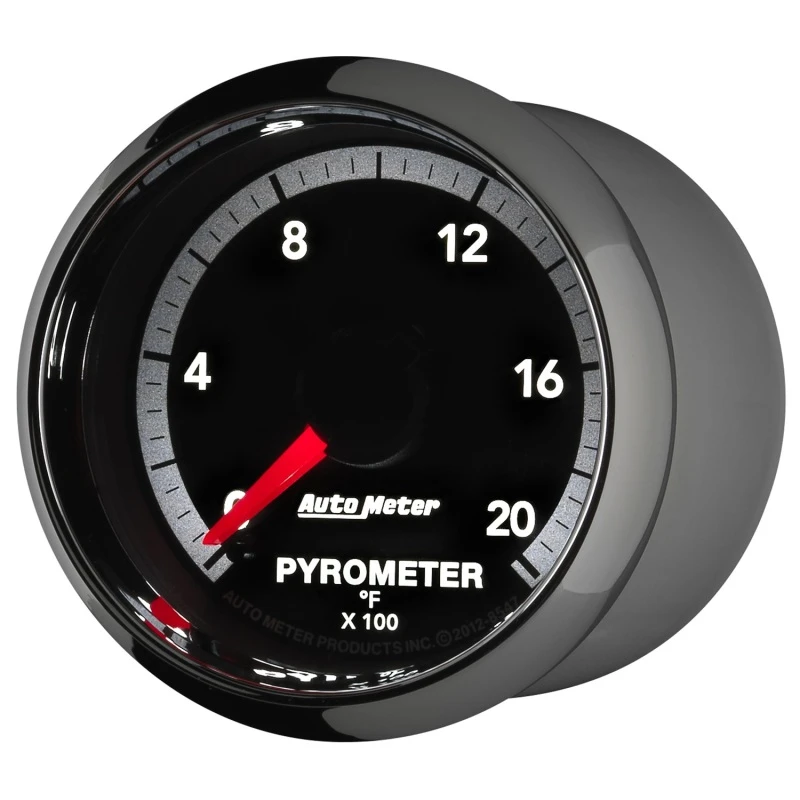 Autometer Gen4 Dodge Fabrikübereinstimmung 52,4mm Vollständige Sweep-Elektronik 0-2000 Deg F EGT/Pyrometer-Anzeige